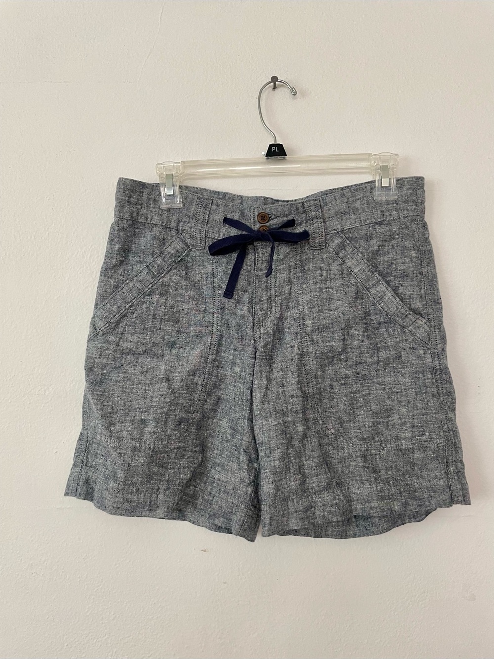 Patagonia Light Gray Women's Linen Shorts